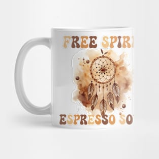 Boho dreamcatcher coffee design Mug